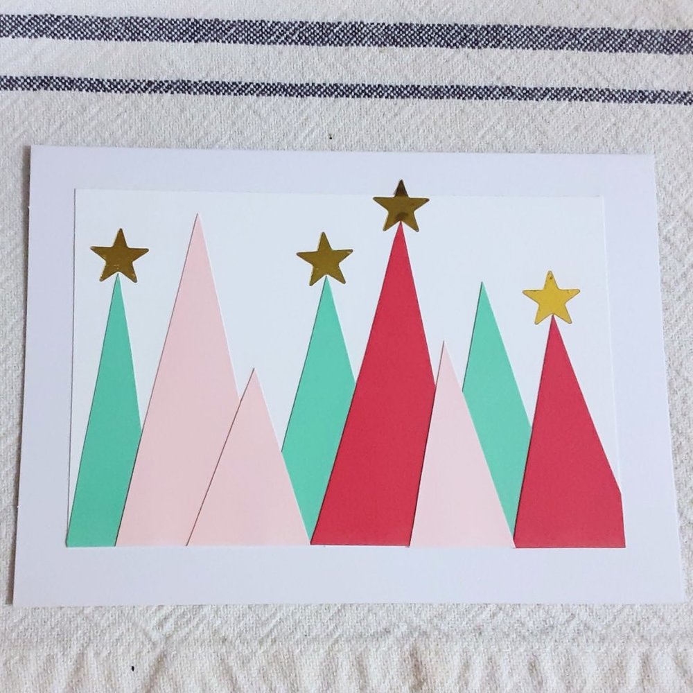 Handmade Winter Holiday/ Christmas Card